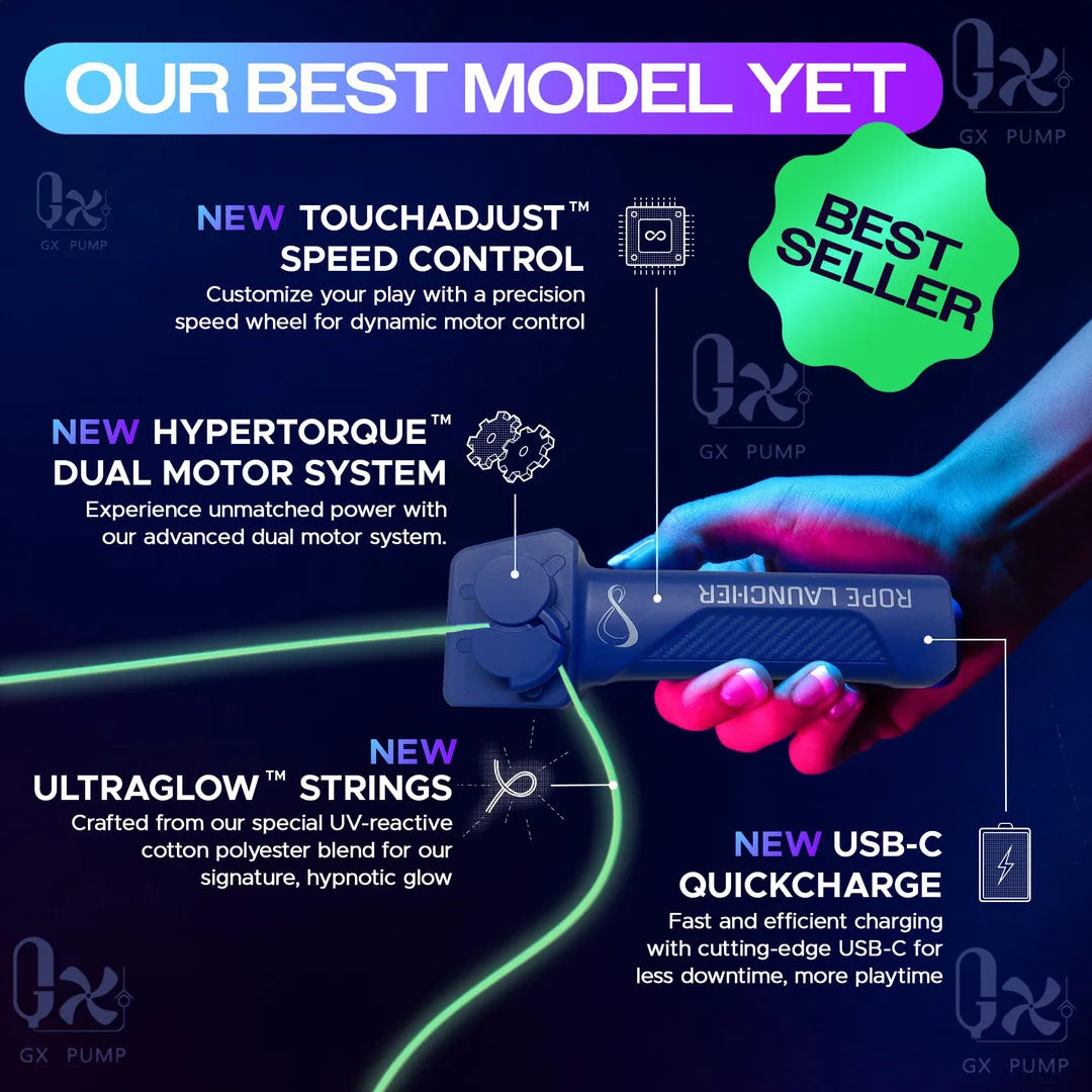 GlowLasso Seilspiel | Erleuchte den Spaß!