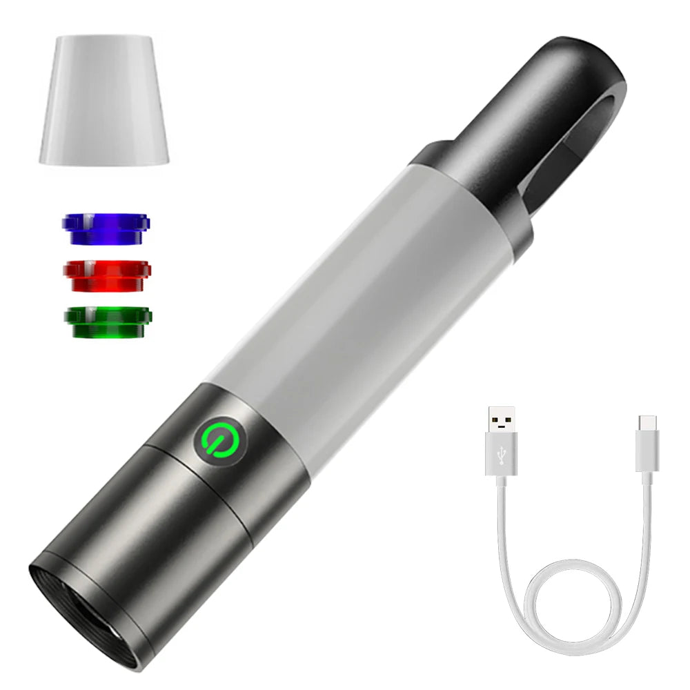 Boruit LED-Taschenlampe mit hoher Leistung