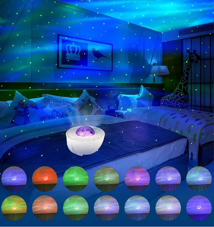 LuxeLumen Sternenhimmel Lampe | Schaffe eine bezaubernde Atmosphäre mit Sternenlicht