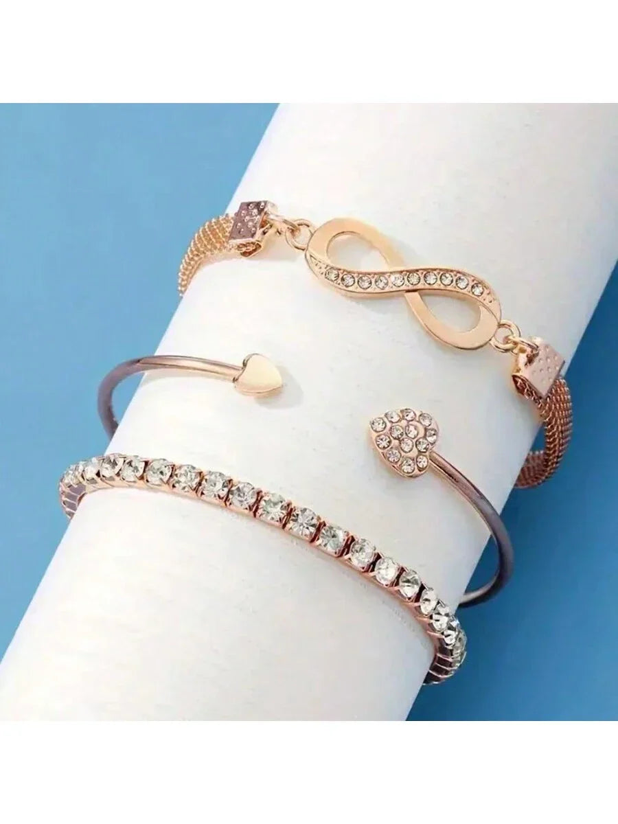 ZeitloseLiebe | 3-Teiliges Armbandset