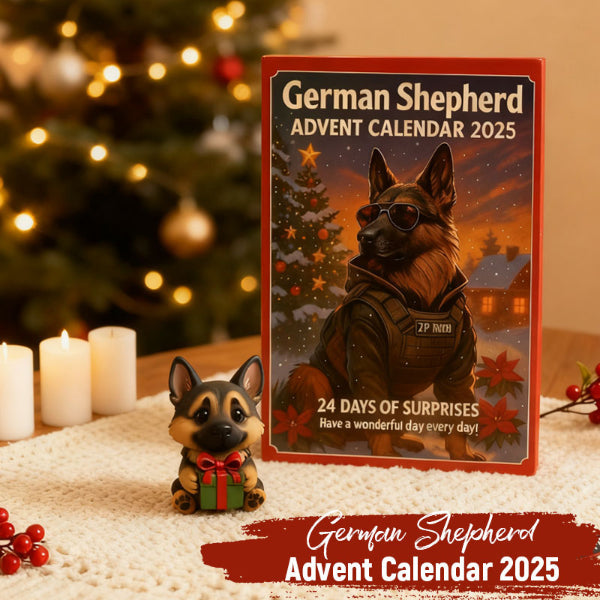 PawSphere | Deutscher Schäferhund Adventskalender 2025 für Hundefreunde