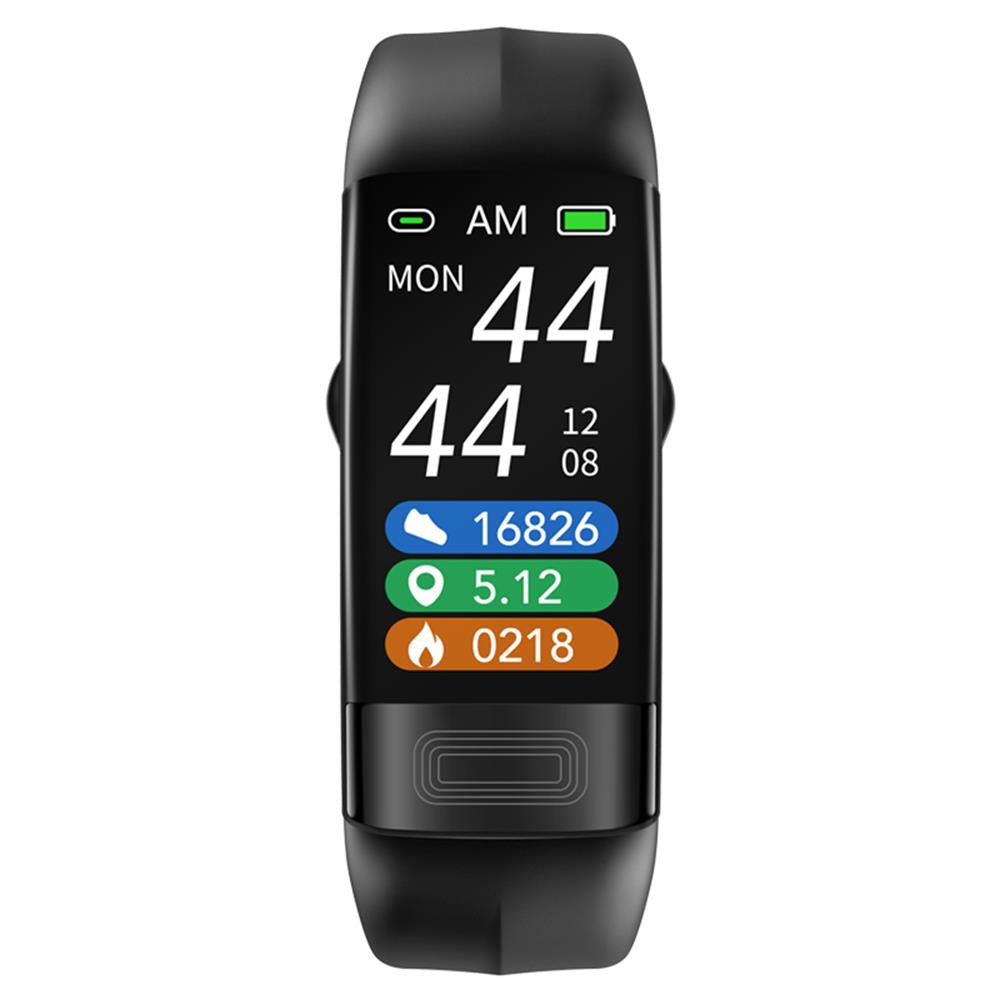 Schlanke Armbanduhr mit Herzfrequenzmesser, ECG und Schlaftracker