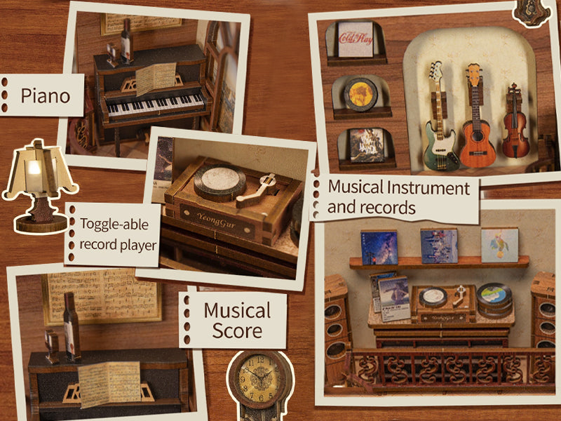 SecretRhythm | DIY Bücherregal Kit für kreative Köpfe