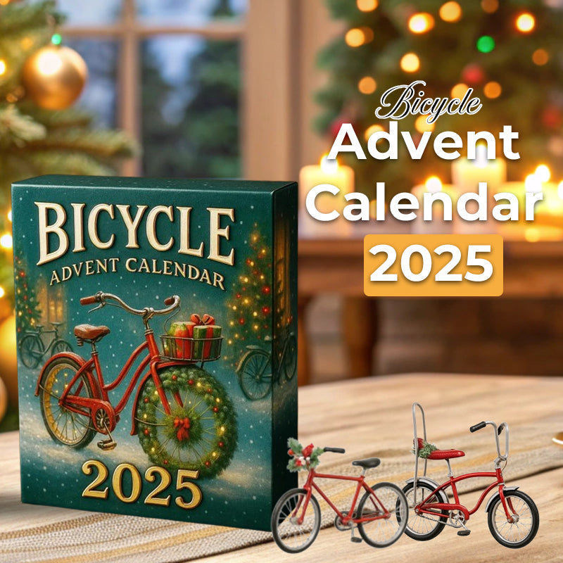 Retro Fahrradfest Adventskalender 2025 – 24 Miniaturen voller Weihnachtsfreude