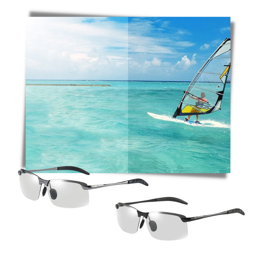 Photochrome UV-Sonnenbrille für Männer