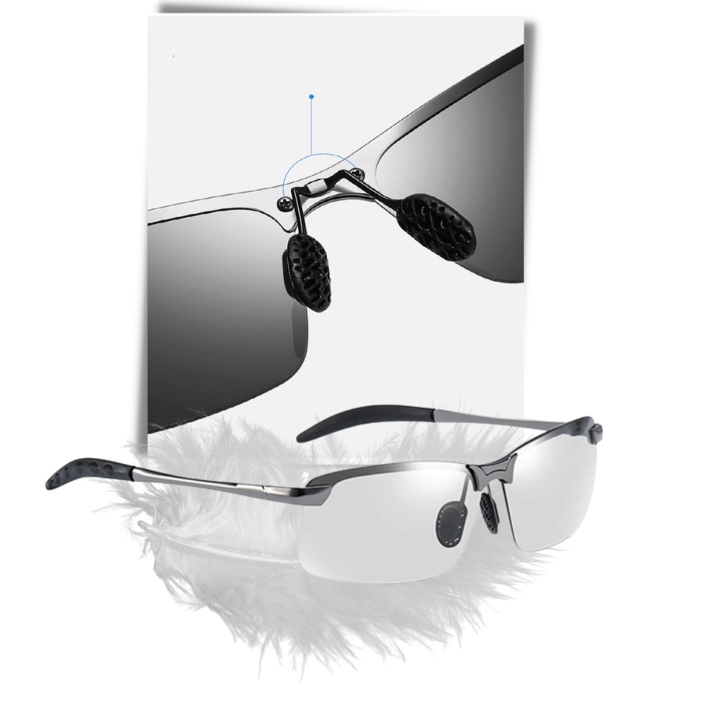 Photochrome UV-Sonnenbrille für Männer