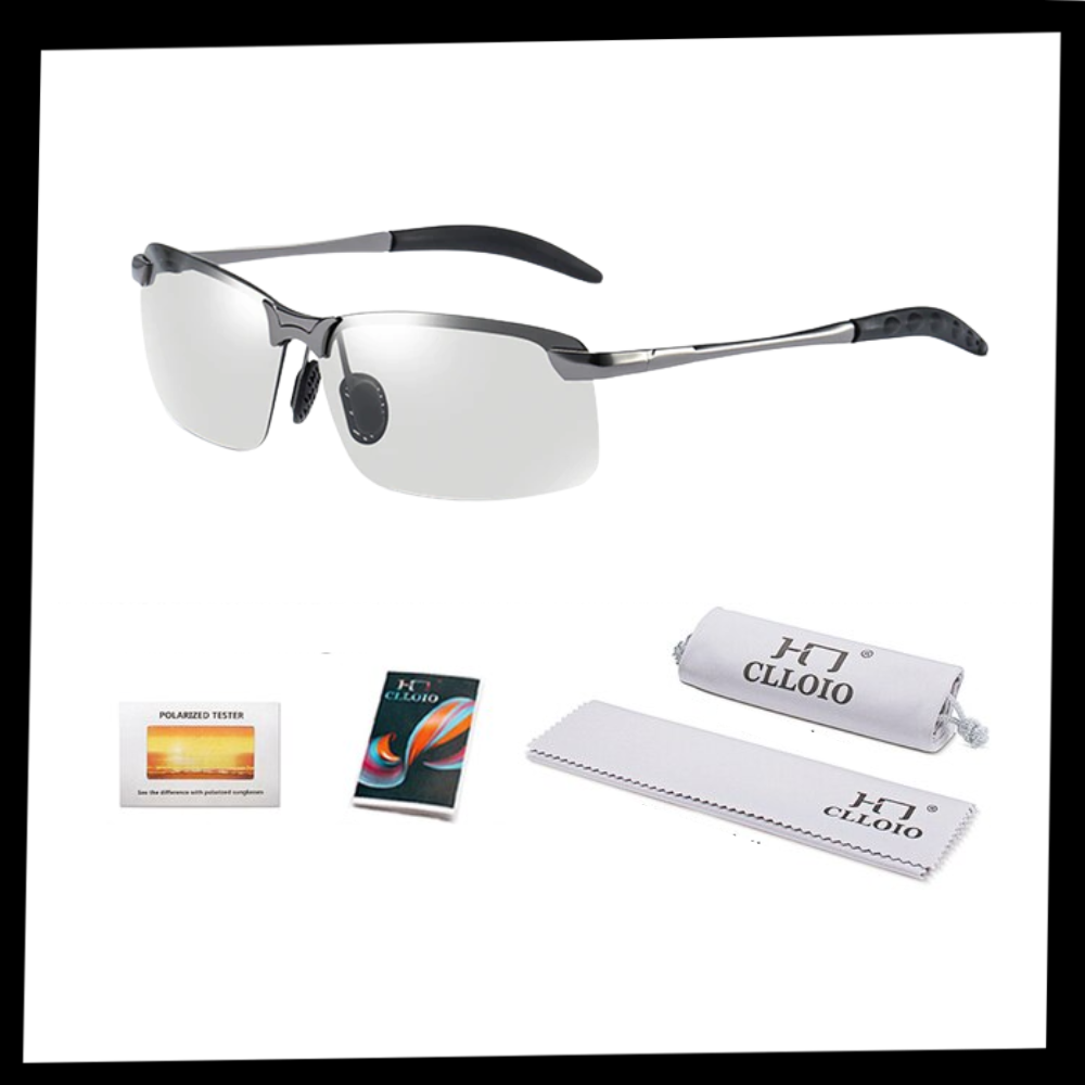 Photochrome UV-Sonnenbrille für Männer