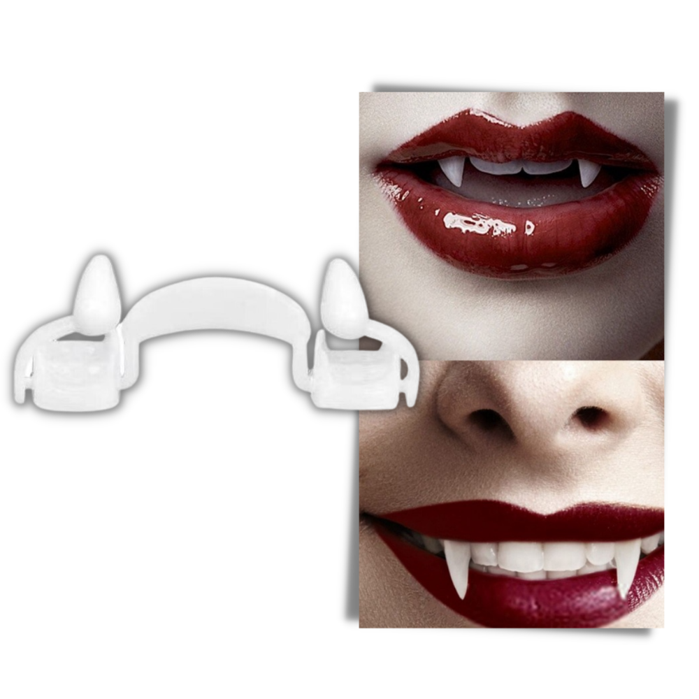 Einfahrbare Vampirzähne