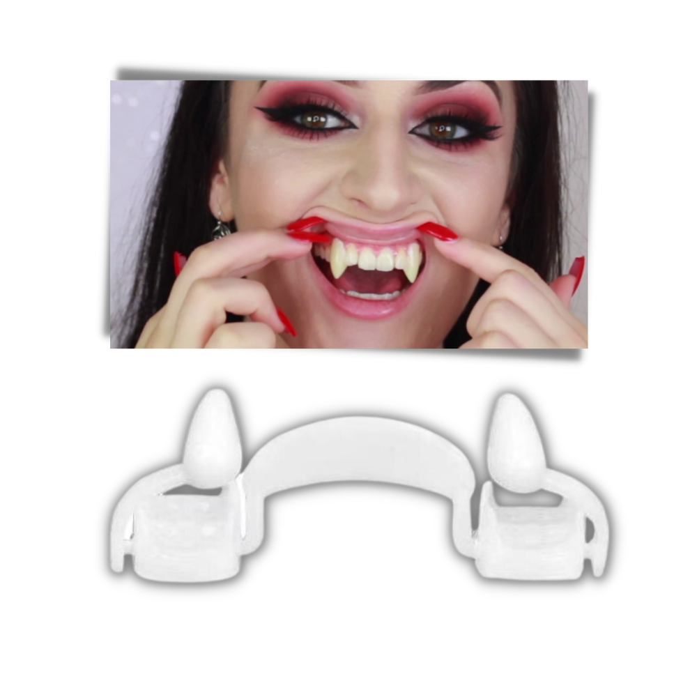 Einfahrbare Vampirzähne