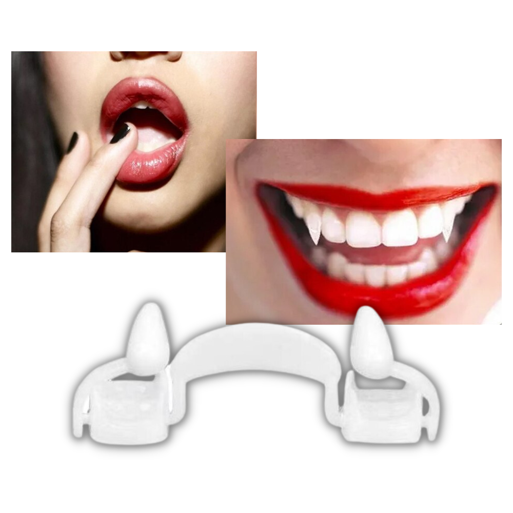 Einfahrbare Vampirzähne