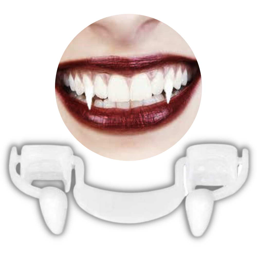 Einfahrbare Vampirzähne