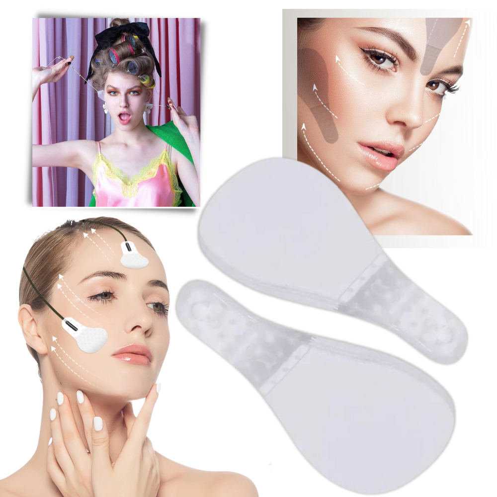 Unsichtbare Facelifting-Sticker