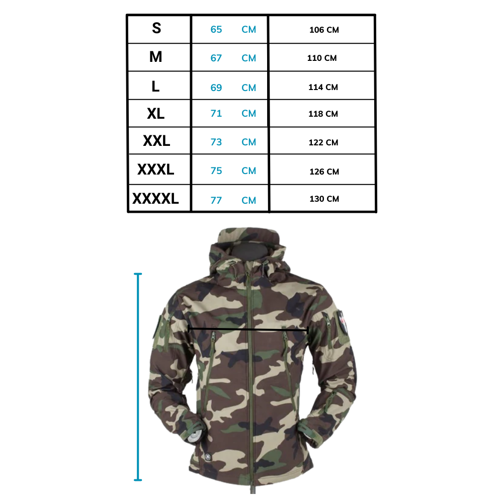 Militärstil Kampfjacket