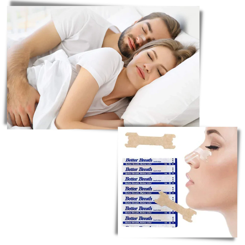 100er-Pack Nasenstreifen gegen Schnarchen