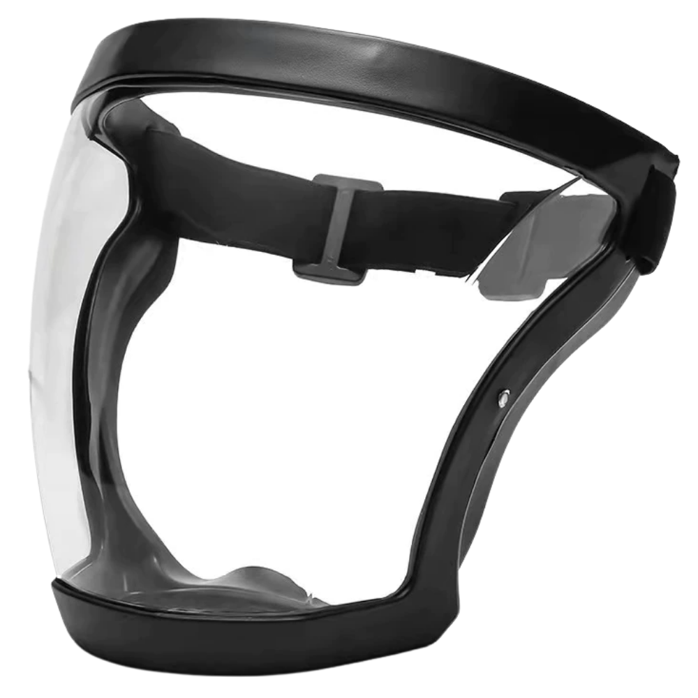 Transparente Schutz-Gesichtsschutzmaske