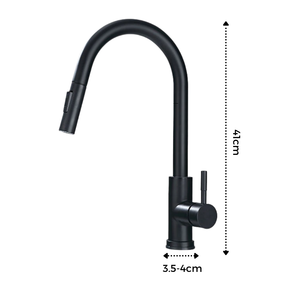 Flexibler Küchenwasserhahn mit Sensor