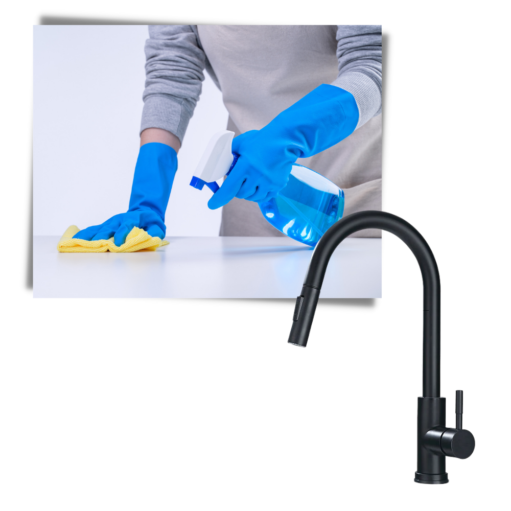 Flexibler Küchenwasserhahn mit Sensor