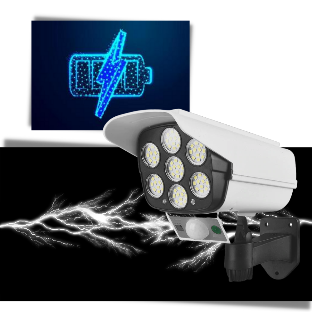 Solar-Bewegungsmelder-LED-Lampe