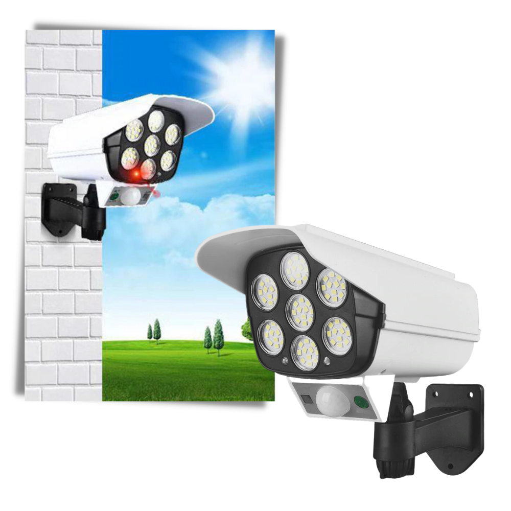 Solar-Bewegungsmelder-LED-Lampe