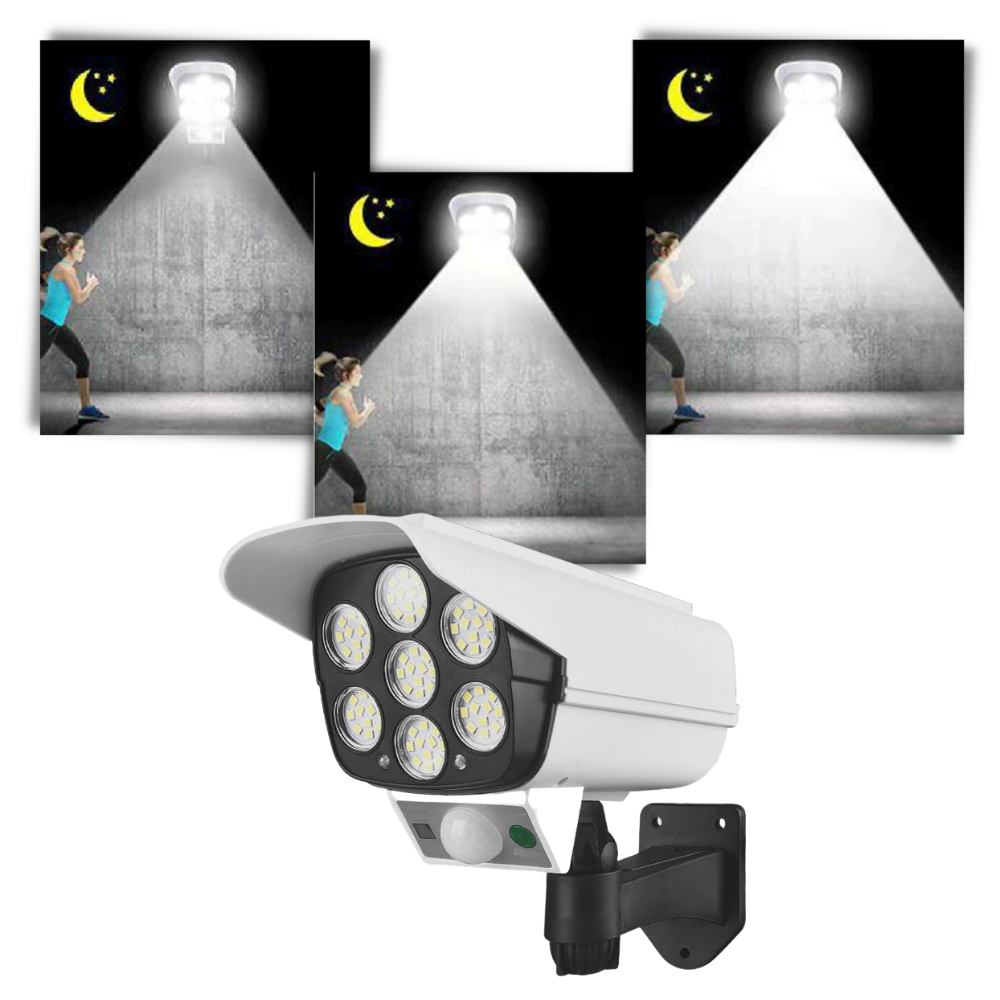 Solar-Bewegungsmelder-LED-Lampe