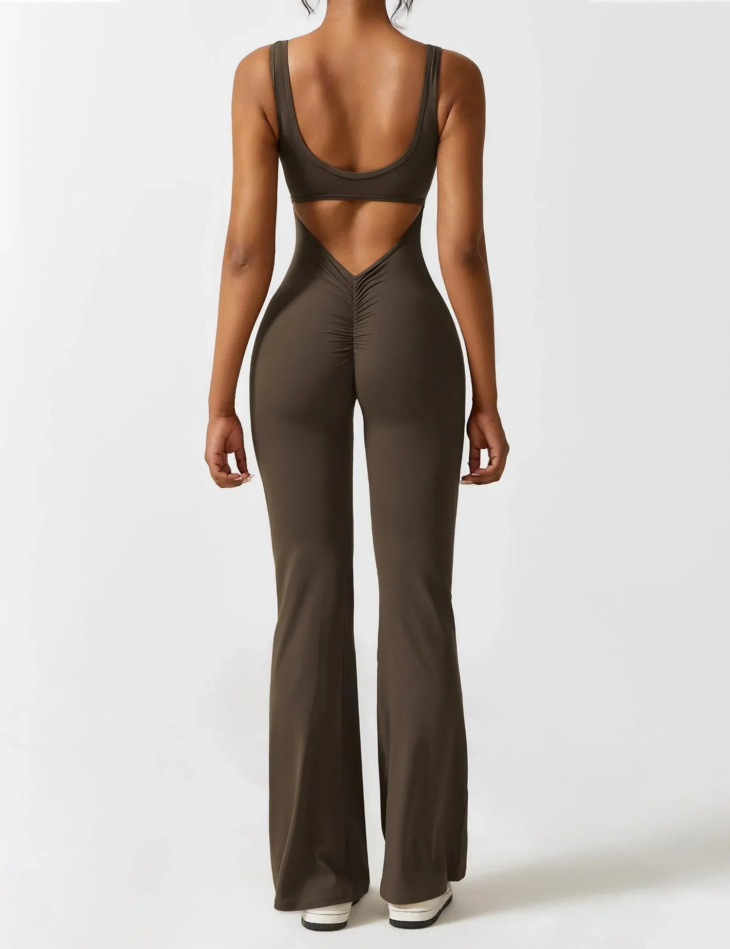 Kyliams | Enganliegender Jumpsuit mit weitem Bein