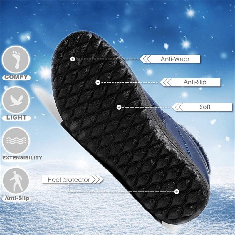 Luxura Elegante Damen Schneestiefel | Warme und bequeme Stiefel für kalte Wintertage