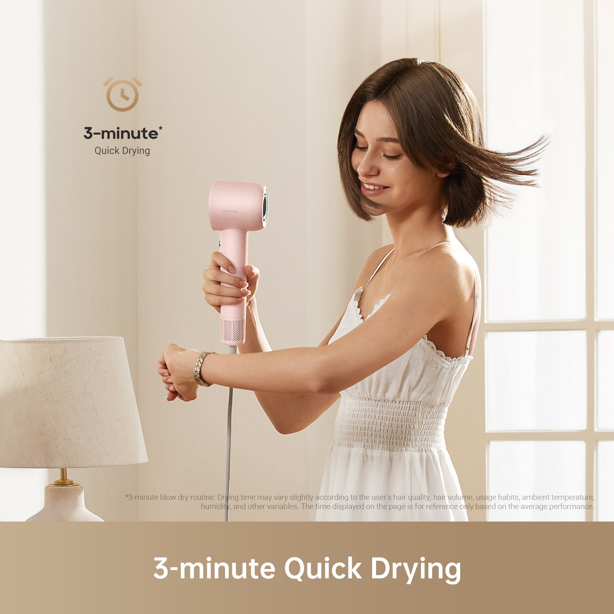 LuxeBreeze Elite Haartrockner | Schnelltrocknende Technologie für glänzendes, stylisches Haar
