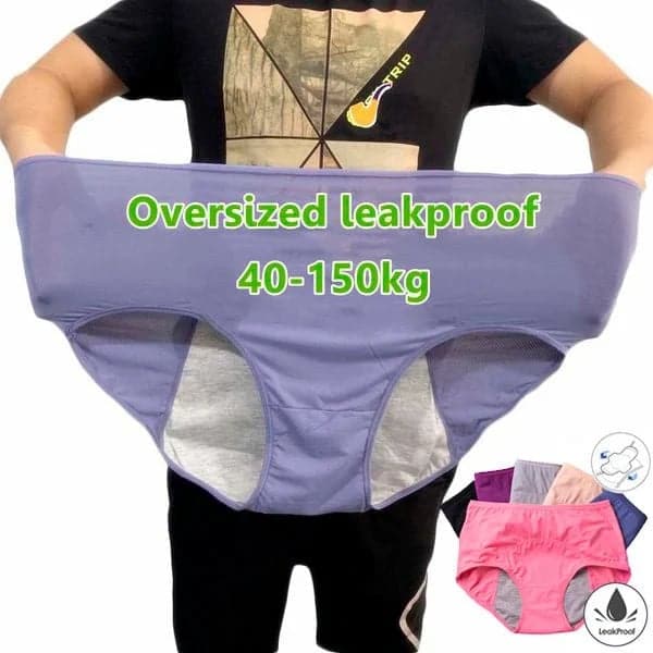 LuxeFit Hohe Taille Leakproof Unterwäsche | Verbesserter Komfort und Stil mit einem Kaufe 5, erhalte 5 gratis Angebot!