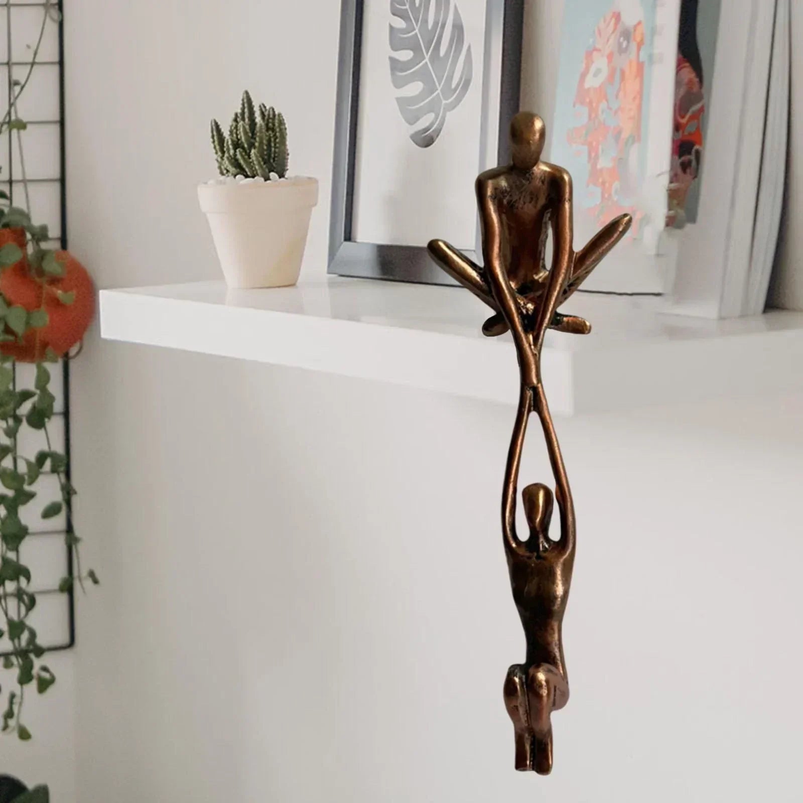 Ewige Liebe und Kraft | Skulptur Figur | Wohnkultur | Einzigartige Dekoration