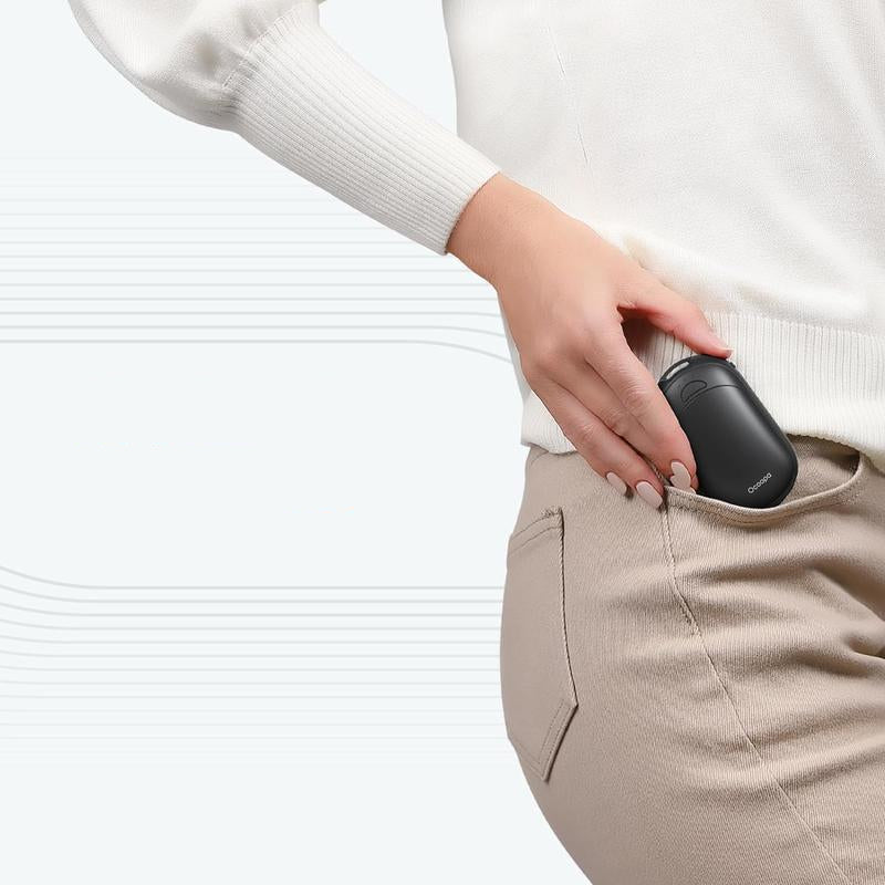 LuxuraHeat Magnetischer Handwärmer Powerbank | Bleibt warm und aufgeladen für ultimativen Komfort