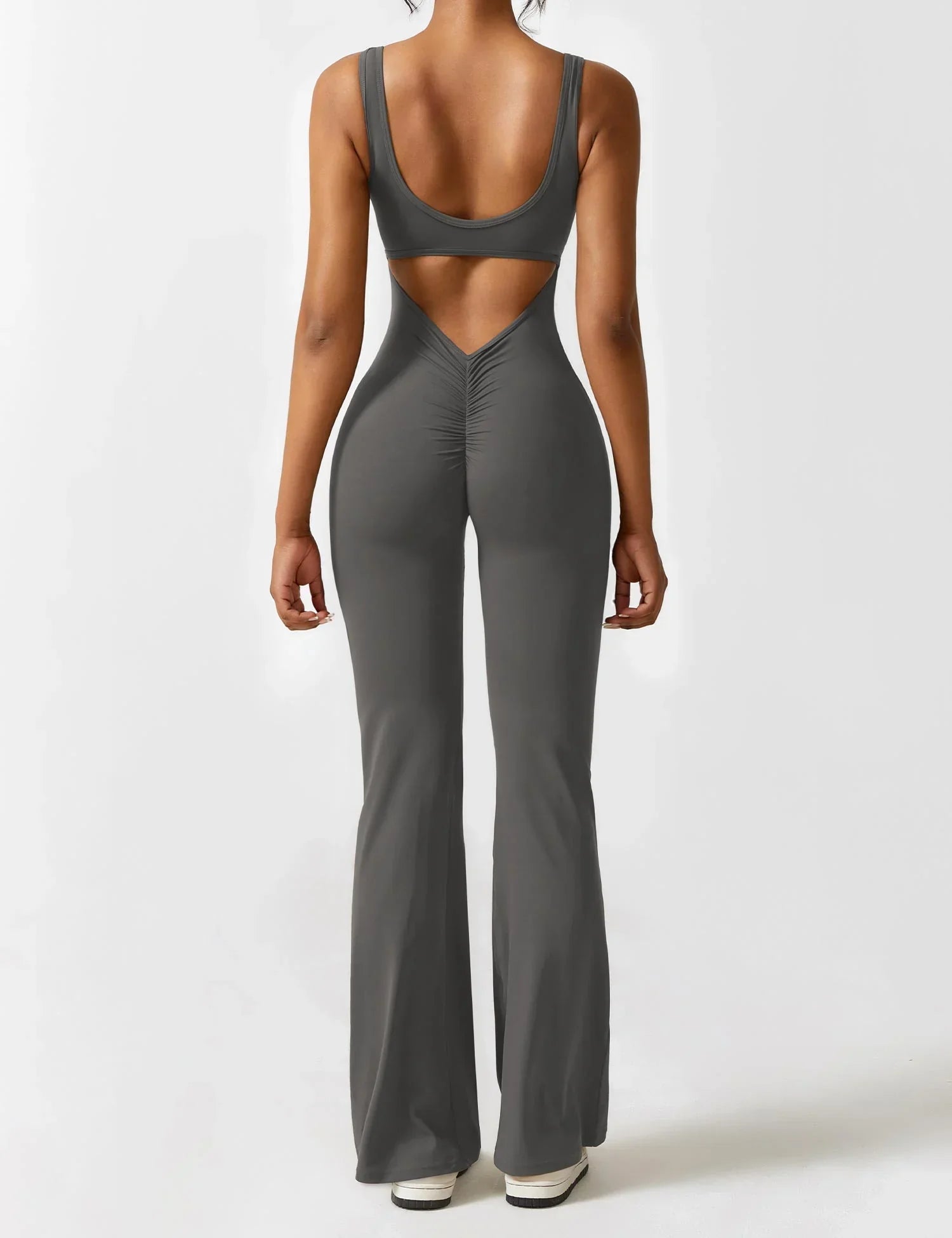 Kyliams | Enganliegender Jumpsuit mit weitem Bein