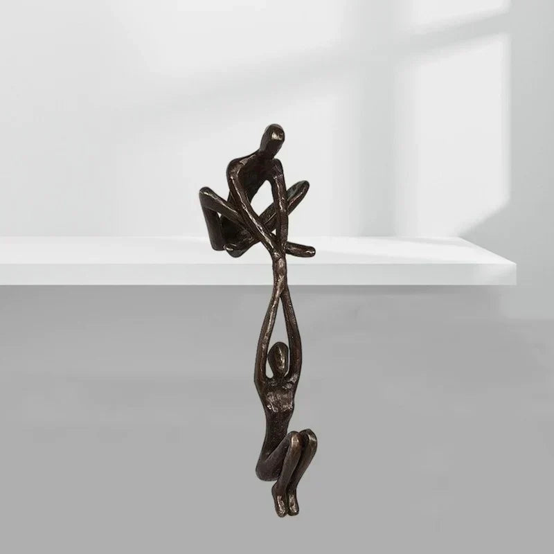 Ewige Liebe und Kraft | Skulptur Figur | Wohnkultur | Einzigartige Dekoration