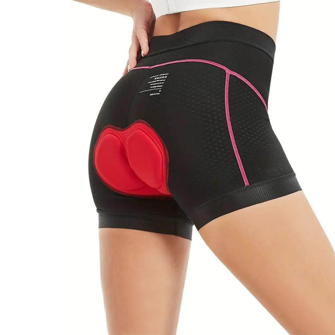 Damen Fahrradhose - Mit Polster - Gegen Sattelbeschwerden