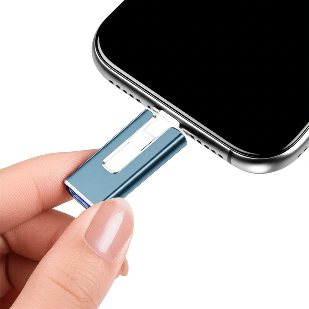 SmartOpslag USB-Stick – Direkte Übertragung von Dateien ohne Internet