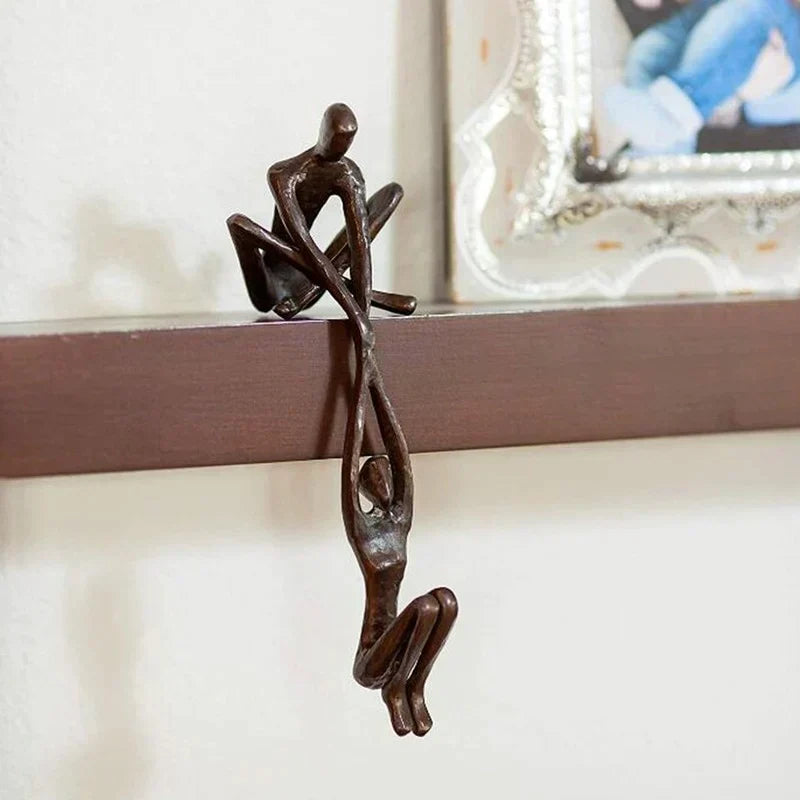 Ewige Liebe und Kraft | Skulptur Figur | Wohnkultur | Einzigartige Dekoration