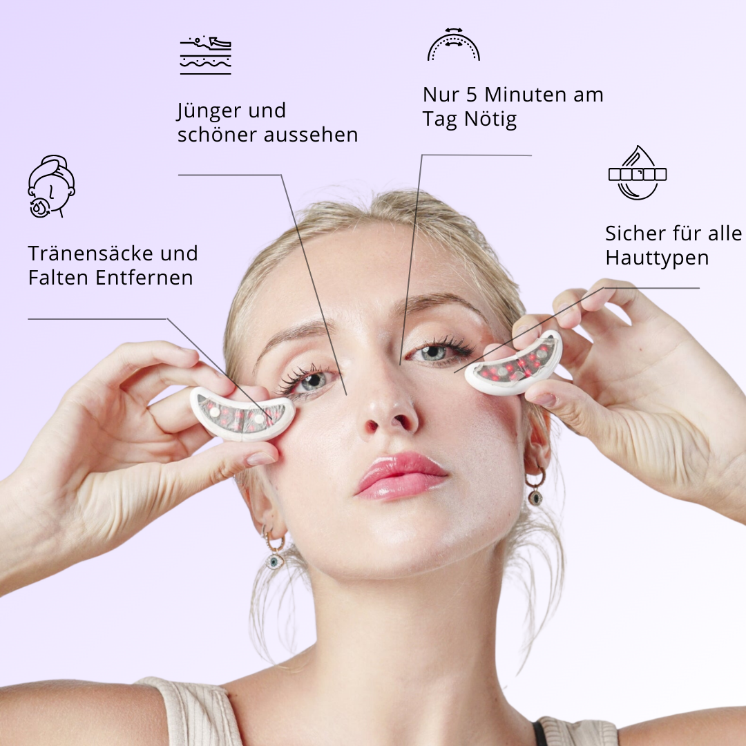 GlowRelax EMS Augenmassagegerät | Beleben Sie Ihre Augen, Entspannen Sie Ihren Geist