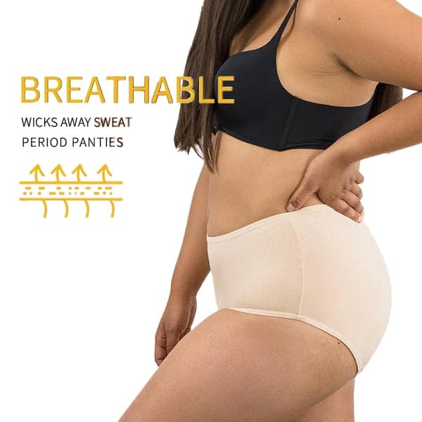 LuxeFit Hohe Taille Leakproof Unterwäsche | Verbesserter Komfort und Stil mit einem Kaufe 5, erhalte 5 gratis Angebot!