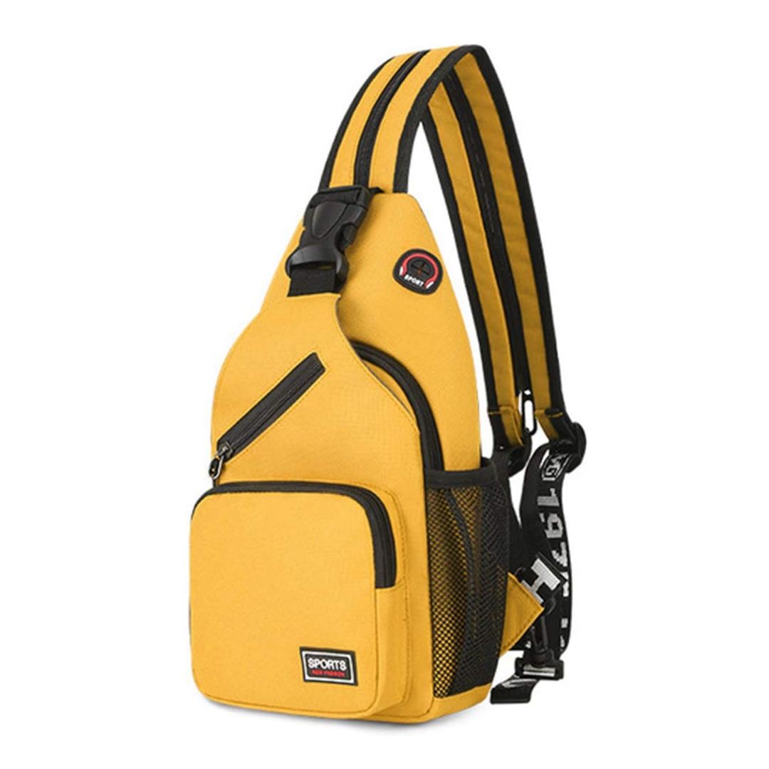 Damen Crossbody Tasche - Canvas Outdoor Schultertasche mit mehreren Trageoptionen