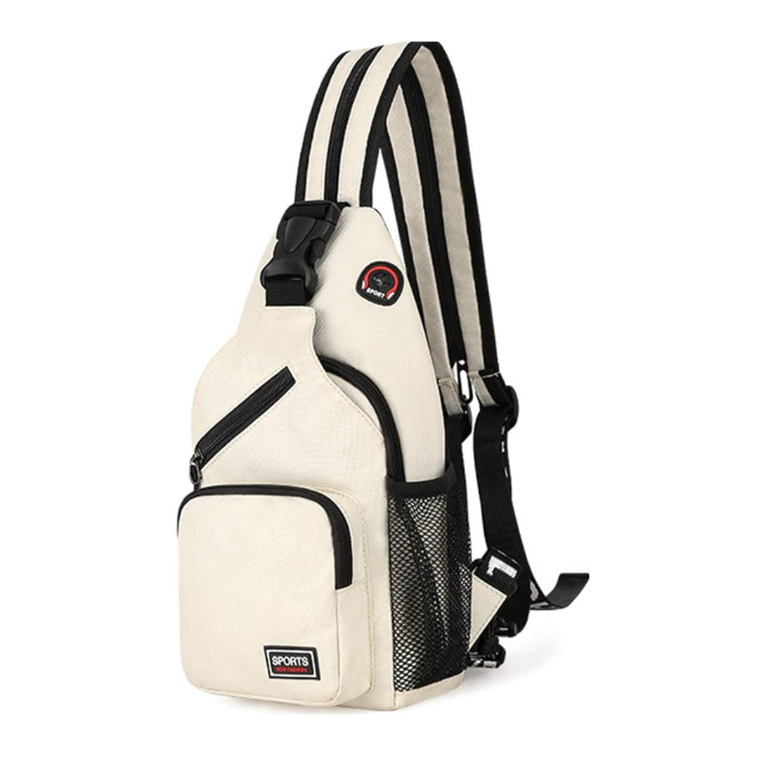 Damen Crossbody Tasche - Canvas Outdoor Schultertasche mit mehreren Trageoptionen