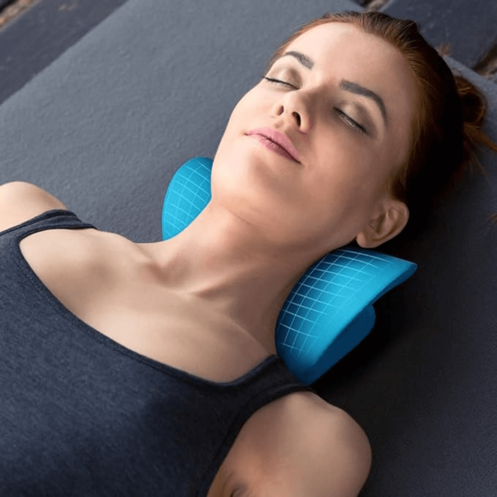 LuxAura Luxus Kissen für Kopf und Schultern | Erfrischende Entspannung für ein stressfreies Leben