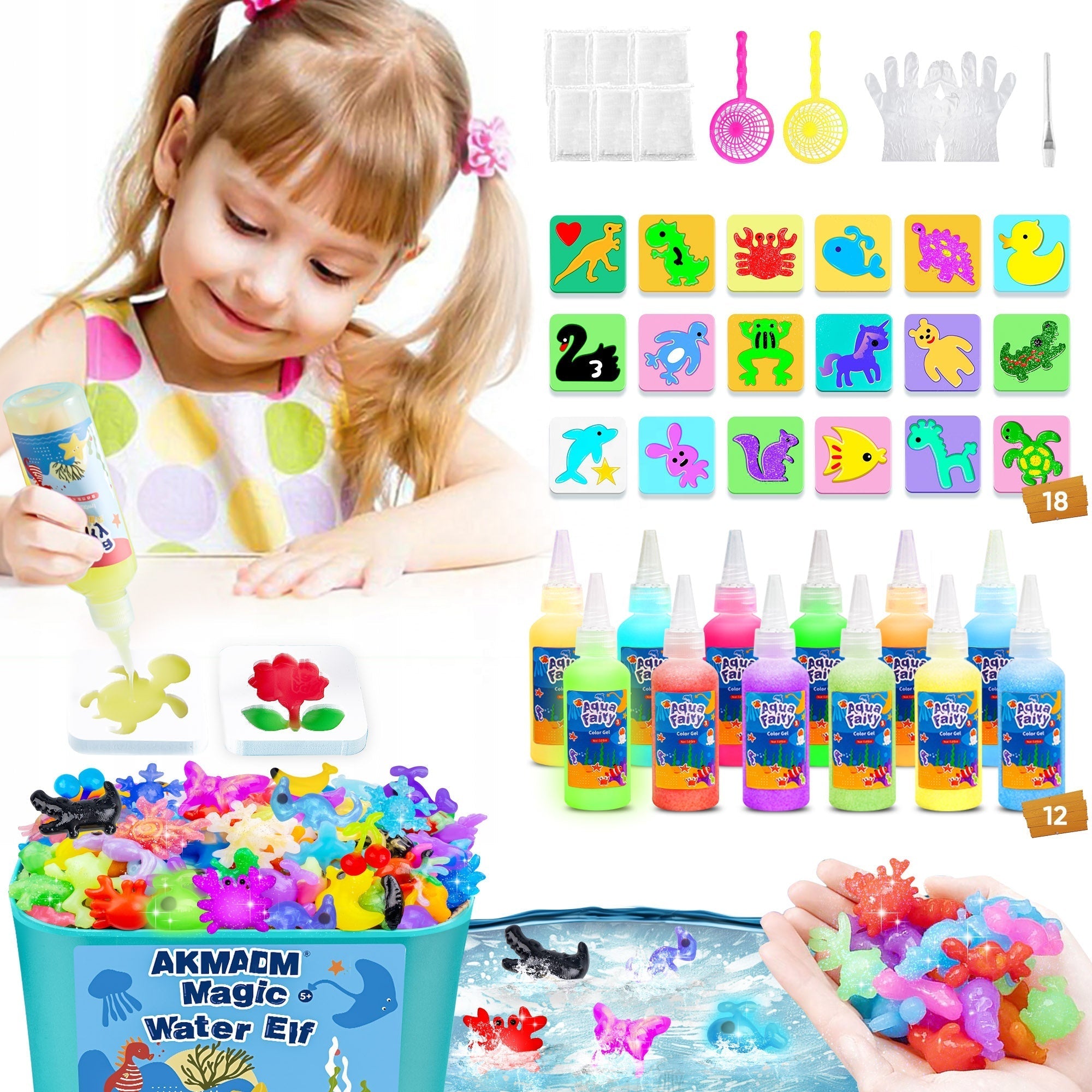 AquaFairy Kreatives Wassergele Set