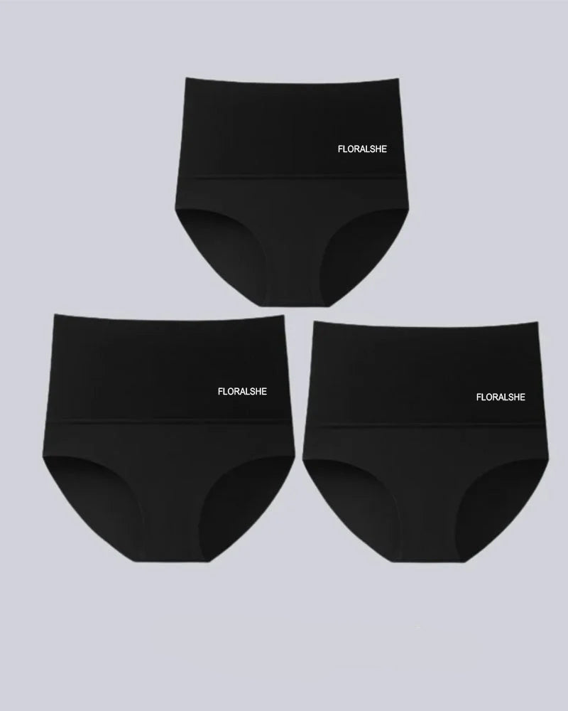 LuxeSilhouette 5er-Pack Hohe Taille Slips | Perfekte Bauchkontrolle für eine schlankere Figur