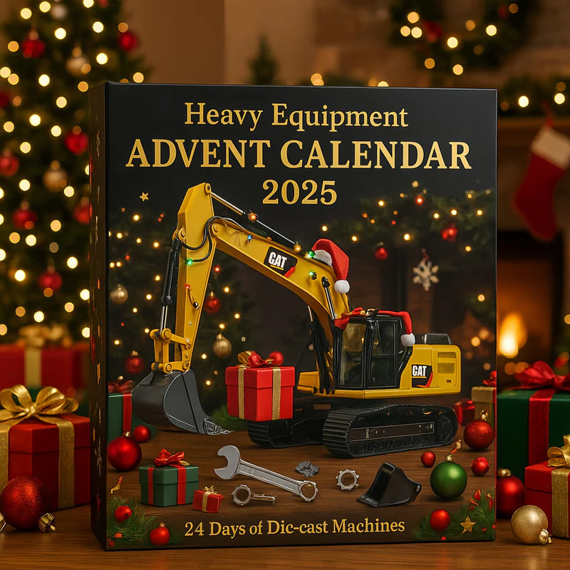 HeavyGear Adventskalender | Spannende tägliche Überraschungen für Liebhaber von schweren Maschinen