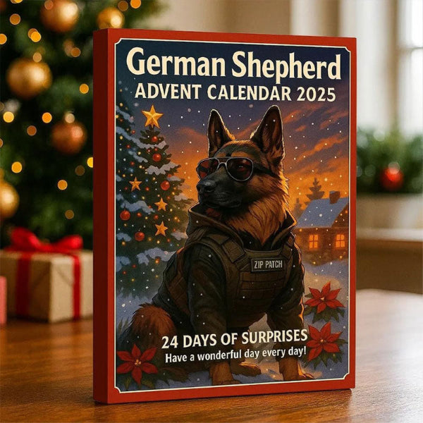 PawSphere | Deutscher Schäferhund Adventskalender 2025 für Hundefreunde