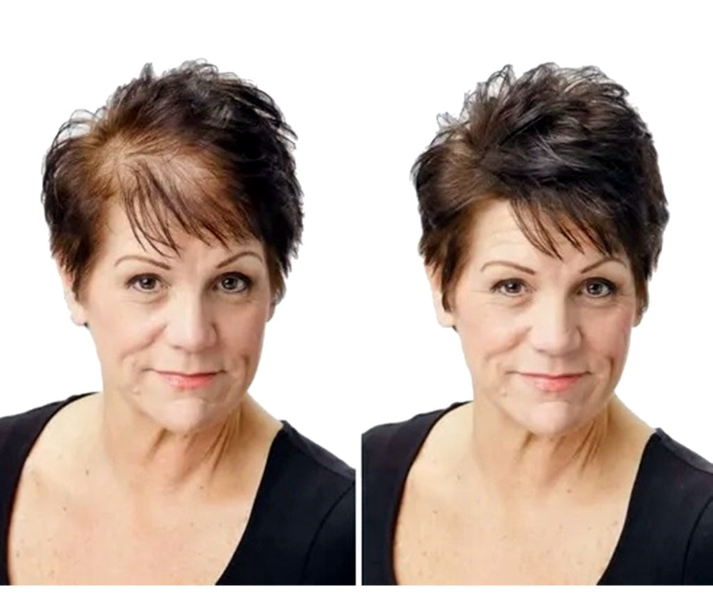 LuxeTress Haarpflege | Perfekt für graues und dünnes Haar, wasser- und schweißbeständig