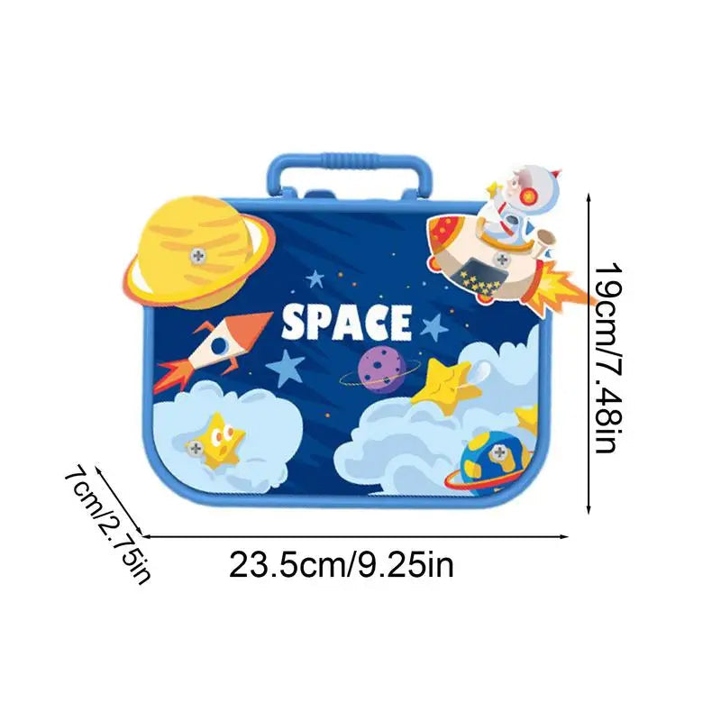 Montessori 3D-Werkzeugkoffer für Kinder