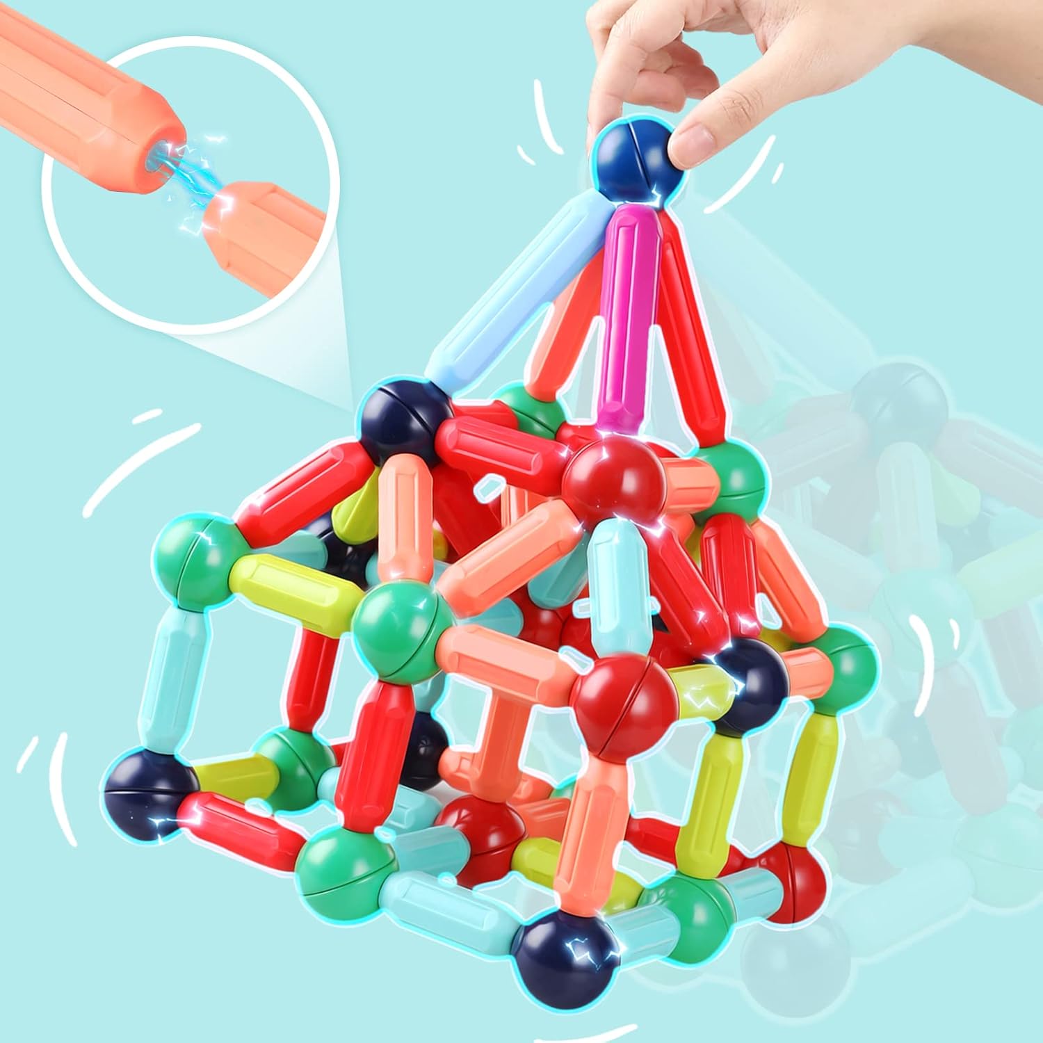 MagnetoBlok | Endlos bauen mit magnetischen Kreationen