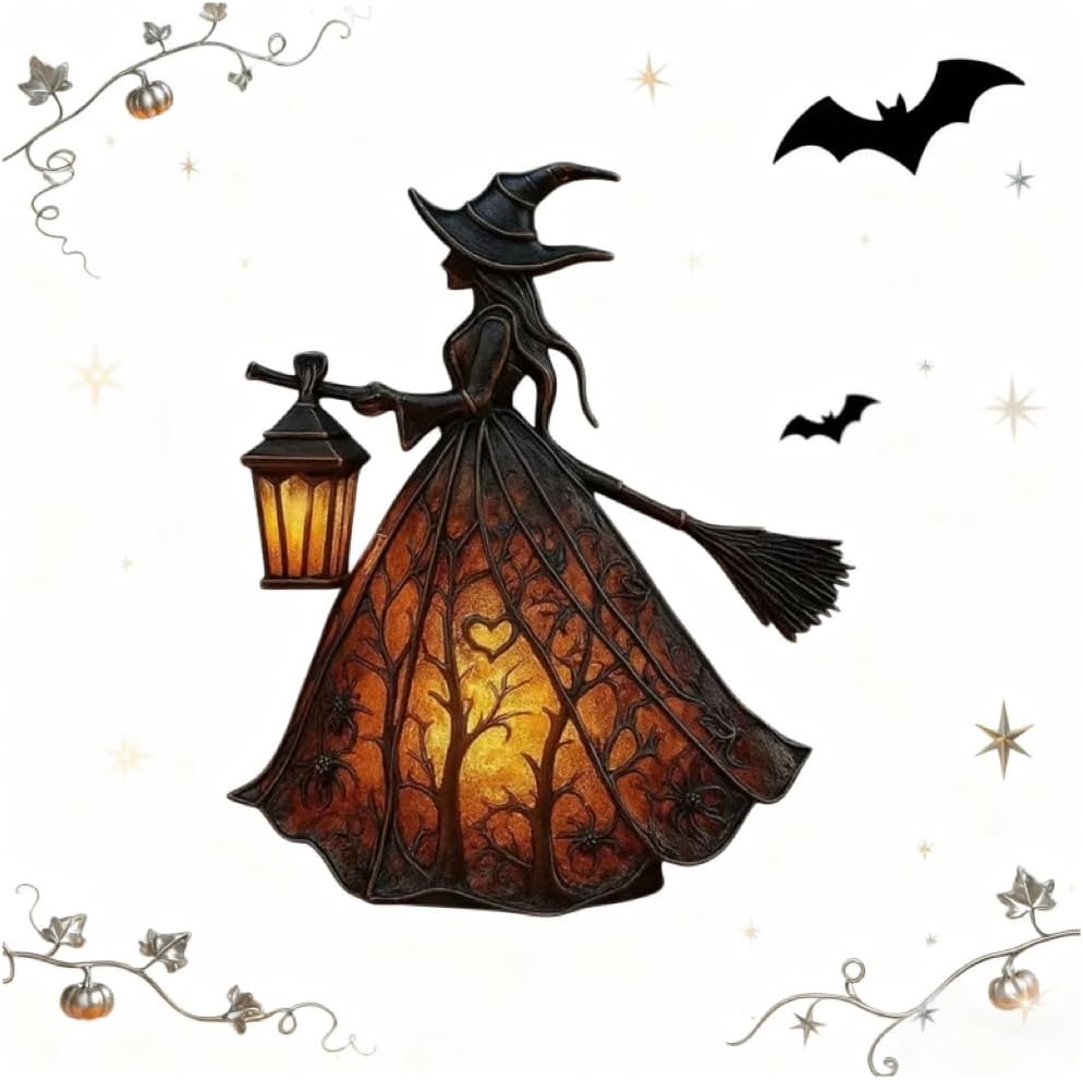 WitchGlow Laterne | Verzaubernde Halloween Lampe