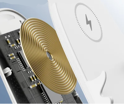 LuxiCharge Luxe Mini Stuhl | Drahtloses Schnellladegerät und multifunktionale Telefonhalterung