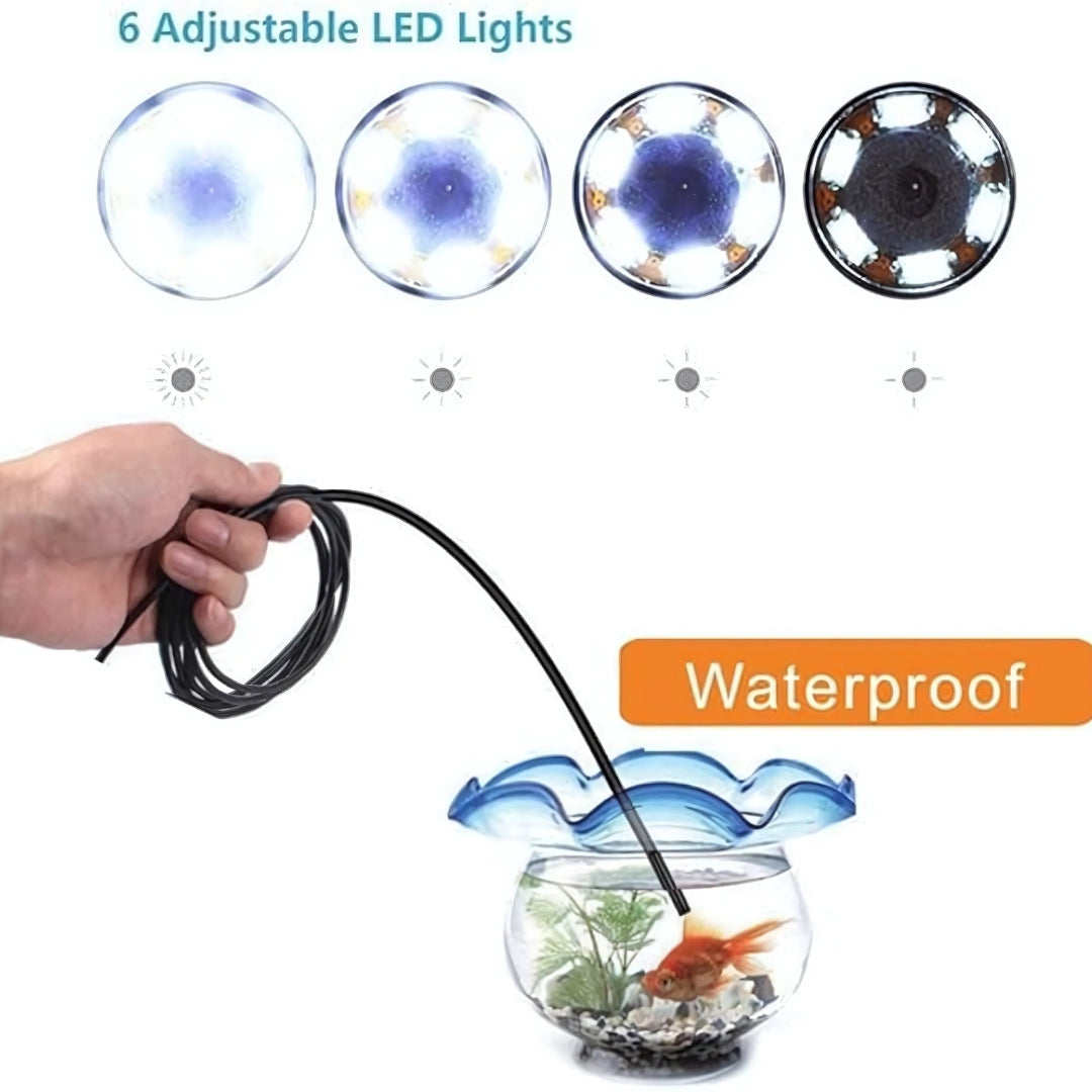 AquaLux Endoskop | Wasserdichtes Endoskop mit hellem LED-Licht